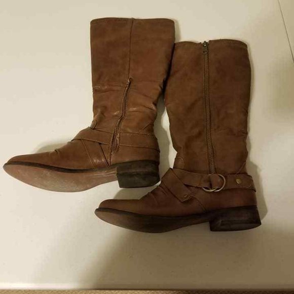 Rampage Sz. 10 brown boots -Worn Twice - Picture 2 of 3